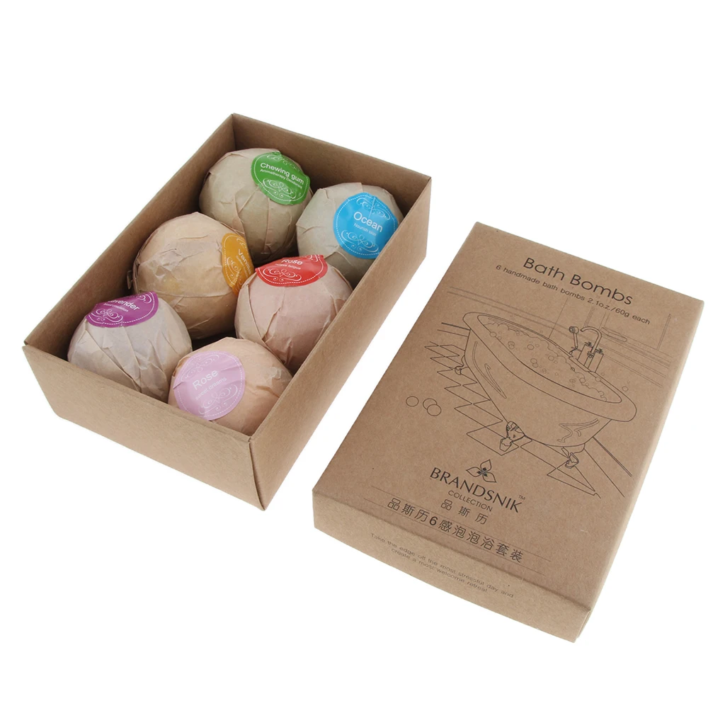

3 Packs 18 Pcs Bath Bombs Gift Set Natural Bubble for Men Women Bath Spa