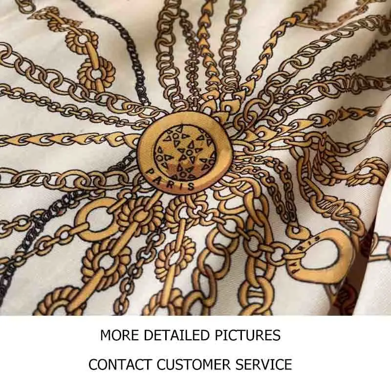 

Cosmicchic Women Harem Pants 2021 Spring Summer Casual Trousers High Waist Print Chain Pattern Silk Pants Vintage Femme Pants