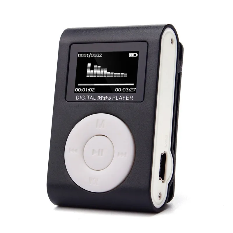 OMESHIN модный мини Mp3 USB Клип MP3 плеер ЖК-экран Поддержка 32 ГБ Micro SD TF карта дизайн Спорт компактный