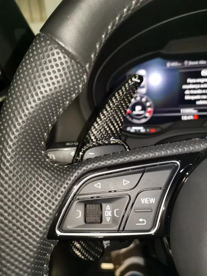 Весло переключения для Audi A4 B9 2017 2018 рулевое колесо|Рулевые колеса и ступицы