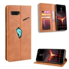 Чехол-книжка для Asus Zenfone ROG2 6 ZS630KL Max M2 ZB633KL Pro ZB631KL Shot Plus ZB634KL Live L1 L2, кожаный, с магнитной застежкой