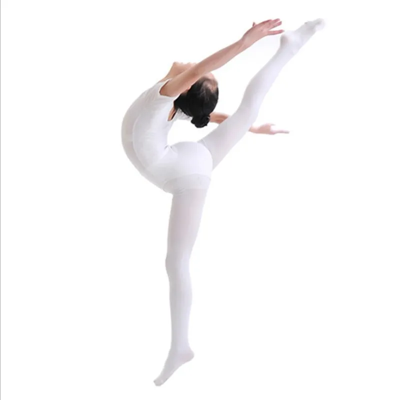 

Детские Балетные танцевальные колготки, танцевальные носки 80D, высокоэластичные бархатные балетные танцевальные штаны для представлений и практических выступлений, носки