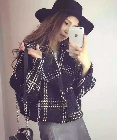 Осенняя и зимняя новая свободная Толстая шерстяная куртка Корейская версия