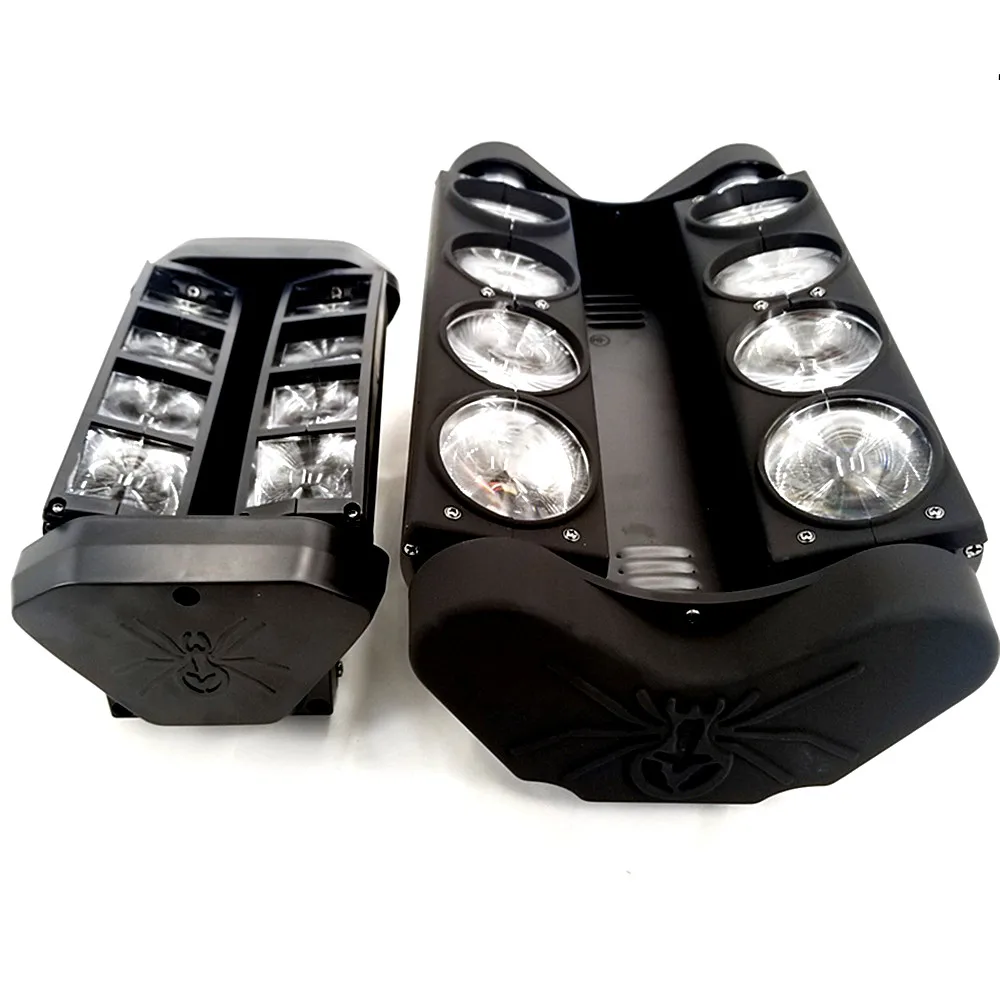 Светодиодный движущаяся голова паук светильник 8x15 Вт 4в1 RGBW Led вечерние DJ ing Beam DMX