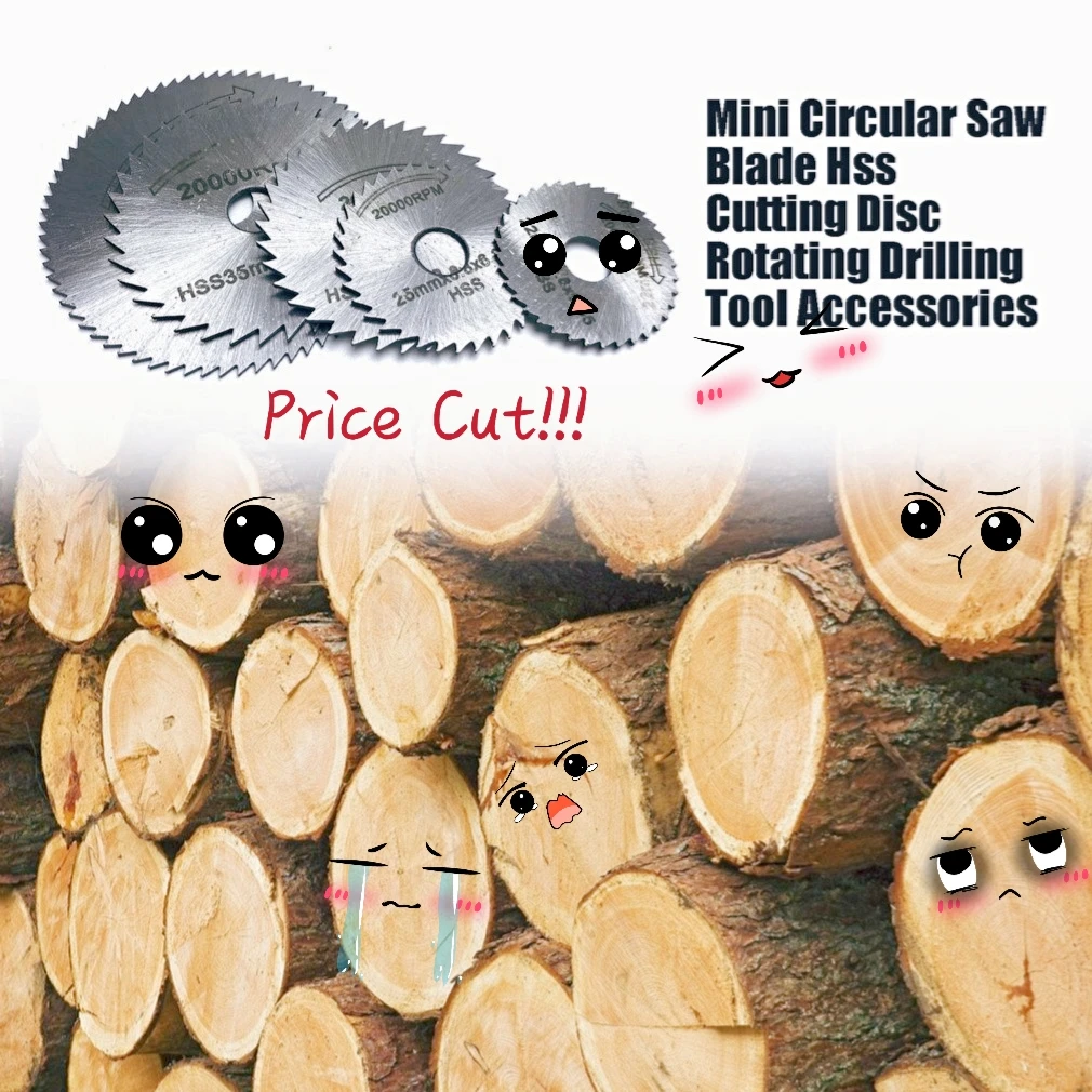 

Circular Saw Blade High Speed Steel Cutting Disc Rotary Tool Accessories Compatialble Rotating Durable Safe Quality Woodworking