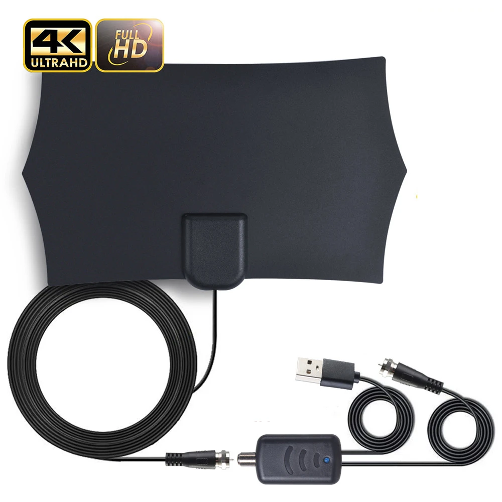 

Kebidumei цифровая ТВ антенна Freeview HD ТВ антенна 4K с усилителем усилитель сигнала Radius Surf Fox DVB-T2 ТВ антенна на открытом воздухе