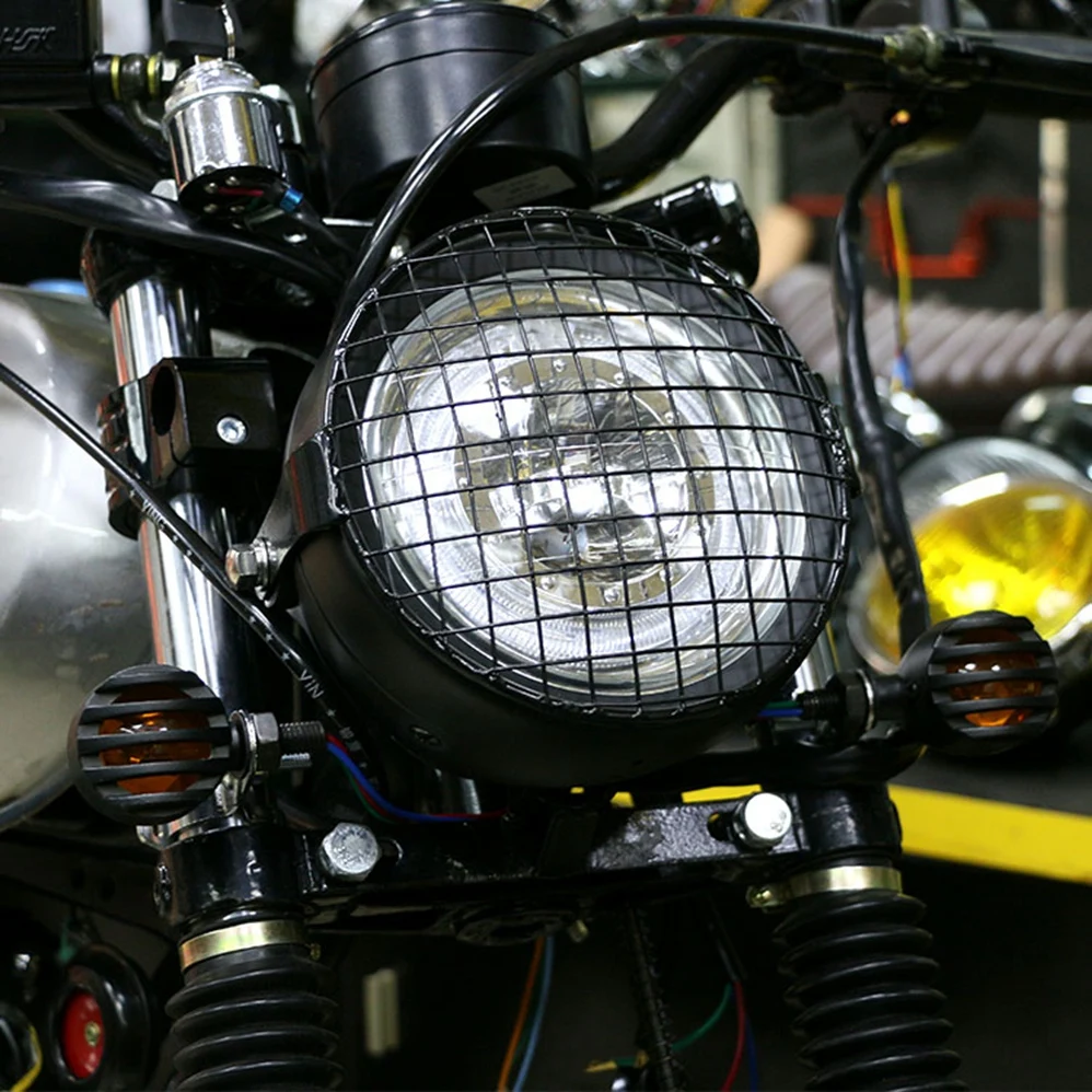 6 5 &quotСветодиодная лампа для мотоцикла фара CG125 GN125 Suzuki Cafe головного света