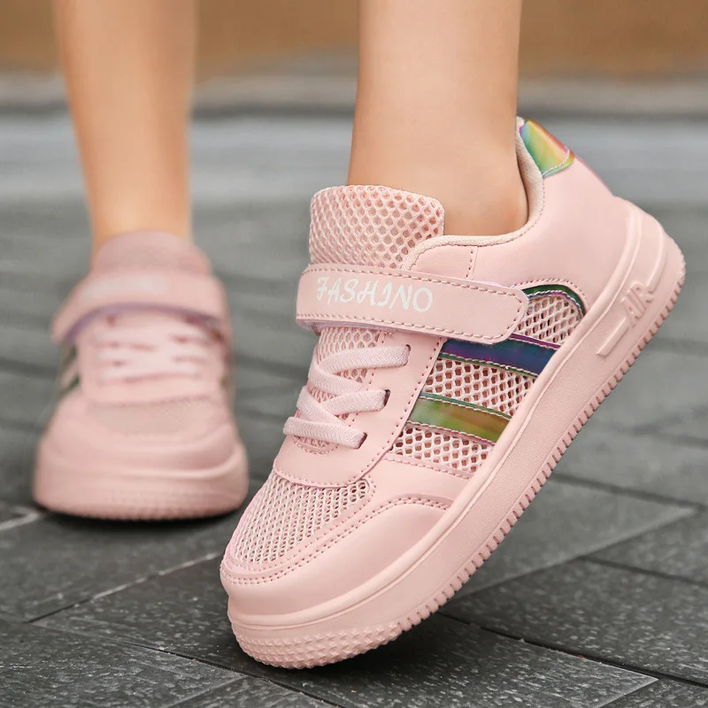 2021 Summer Children's Sports Shoes New Boys Net Shoes Running Shoes Lightweight Girls Sneakers