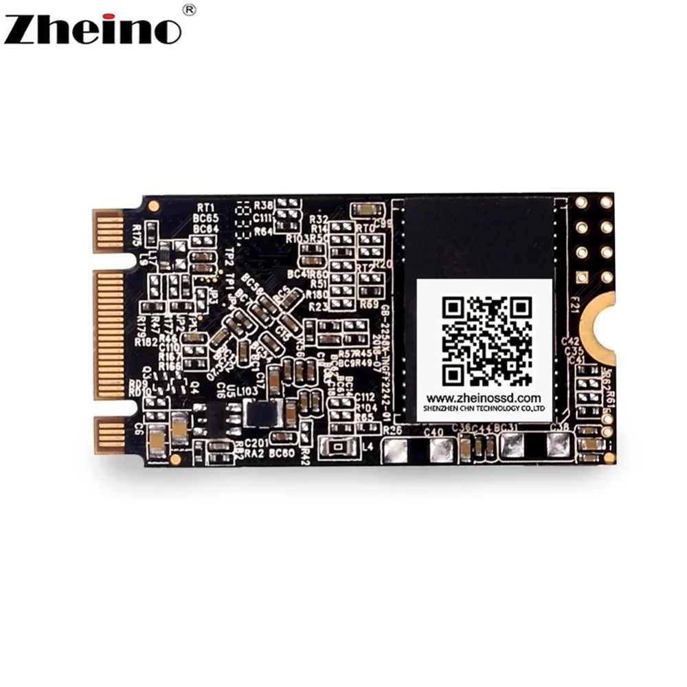 Zheino m.2 SSD SATA 64GB 128GB 256GB 512GB 2242mm NGFF Внутренний твердотельный жесткий диск для ноутбука