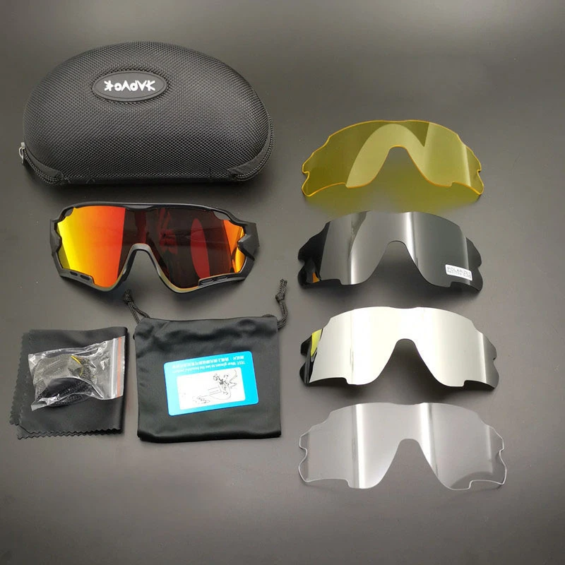 

Outdoor sport convenient glasses mountain bike motorcyclist Portable riding glasses Polarized Sunglasses windproof