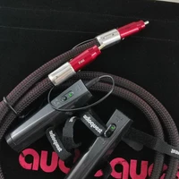 hifi audiophile fire analog audio rca interconnect cable a pair silver plated red copper core