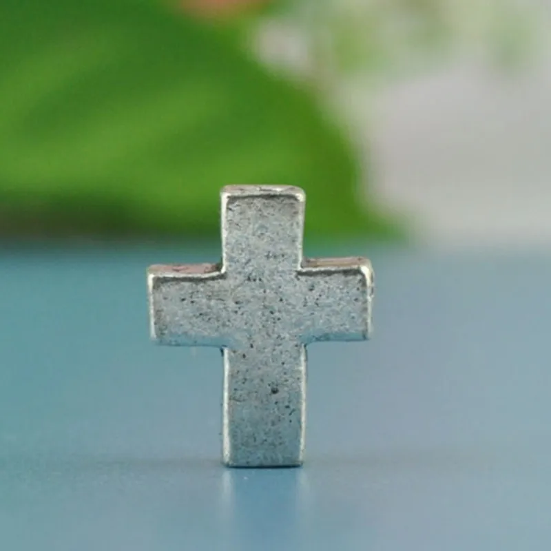 DoreenBeads Простые украшения на основе цинка Спейсер Бусины Пасхи Серебряный цвет Около 15 мм x 12 мм Отверстие: Приблизительно 2,2 мм 4 шт.