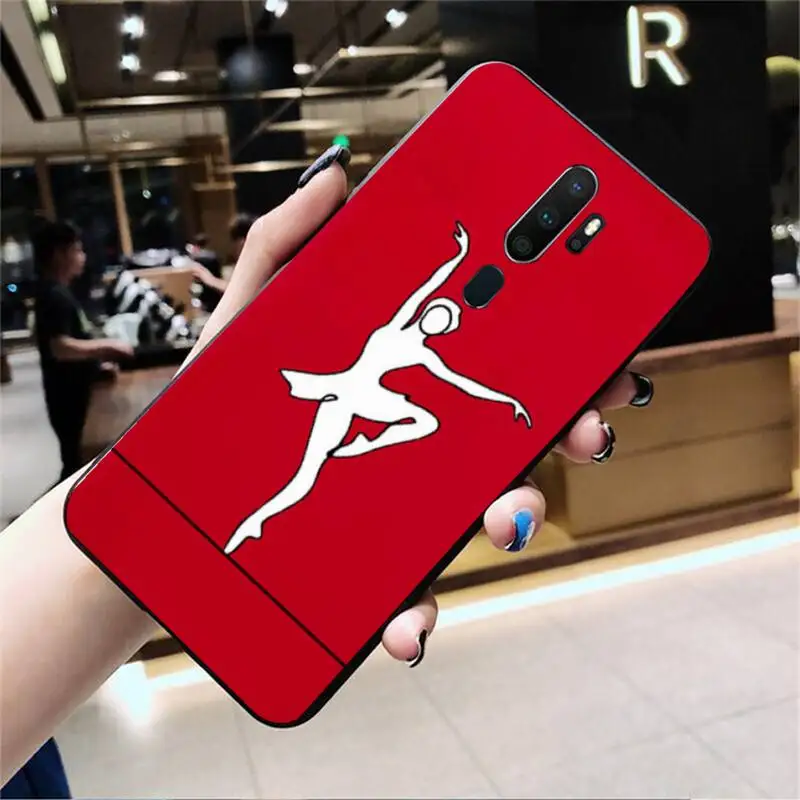 

LJHYDFCNB Simple Swan Dance Phone Case For Oppo Reno2 Z 2Z Realme5 6 Pro R9 11 Plus 15 17 Pro