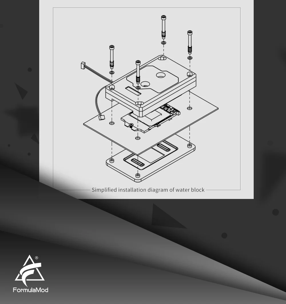 Barrowch FBLTFHA-04N-V2, для RyzenAMD/AM4/AM3 cpu водяные блоки, цифровой дисплей температуры микроводный блок с контроллером