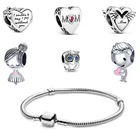 Бусины-подвески для браслетов и цепочек Pandora