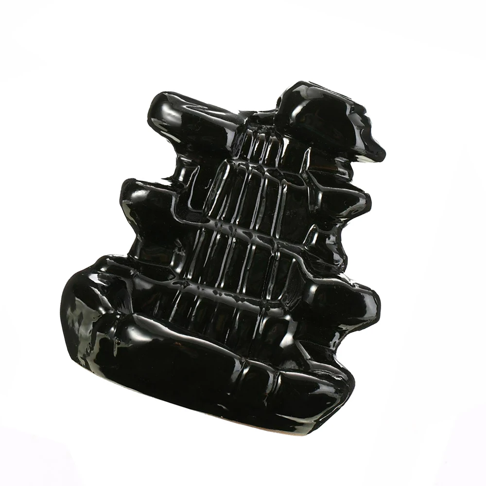 

Backflow Incense Burner Ceramic Aromatherapy Furnace Aromatic Incense Road Crafts Tower Incense Holder for Home Office