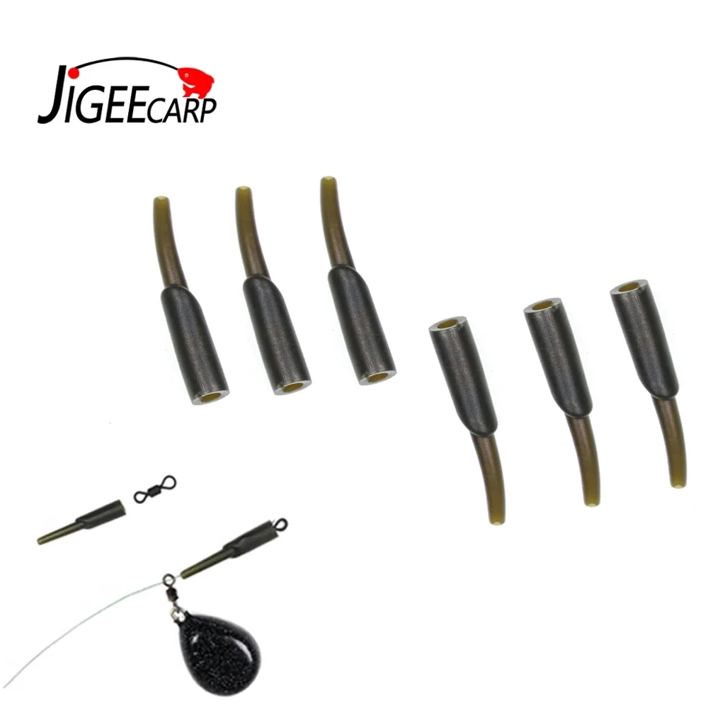 JIGEECARP 12/24 шт. резиновая подвеска для карпа|Коробки рыболовной снасти| |
