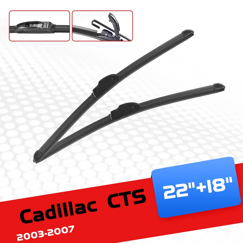 

Щетка стеклоочистителя CELANOVA для Cadillac CTS 2003-2007, 22 + 18 дюймов, резиновая щетка для лобового стекла