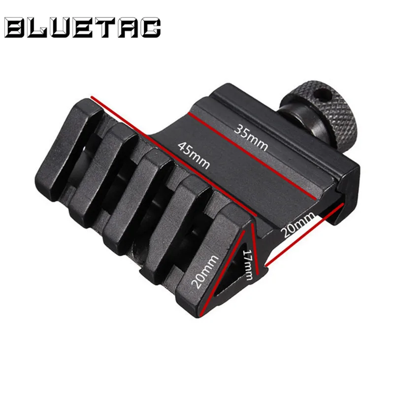 Охотничий ружейный фонарь фонарик 45 градусов офсетный Weaver рейка крепления