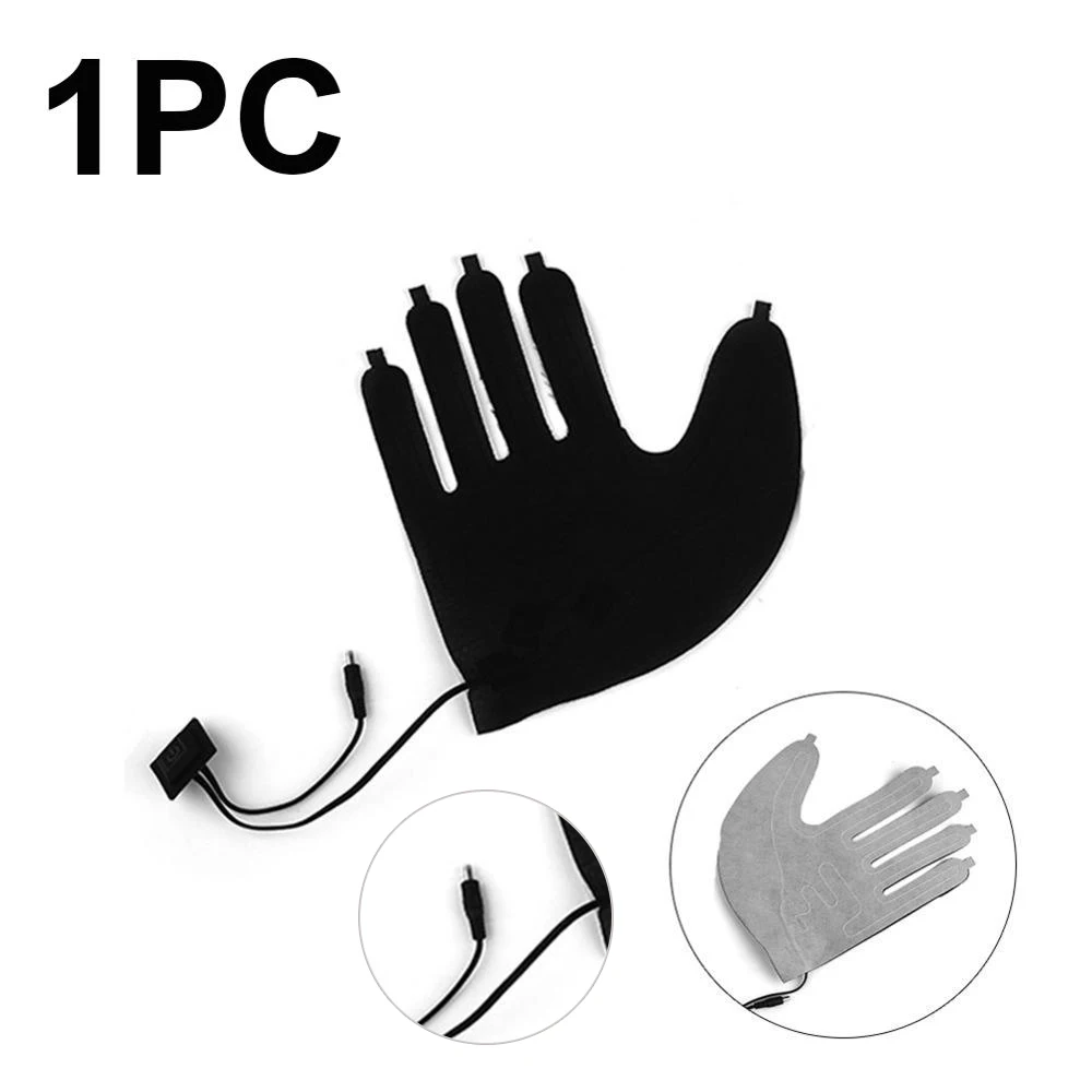 Gloves 1PCS NOT USB USB Заряженная одежда грелка 5 в углеродное волокно грелка Электрический нагревательный лист 3 6 8 грелки для жилета куртки - Цвет: Gloves 1PCS NOT USB