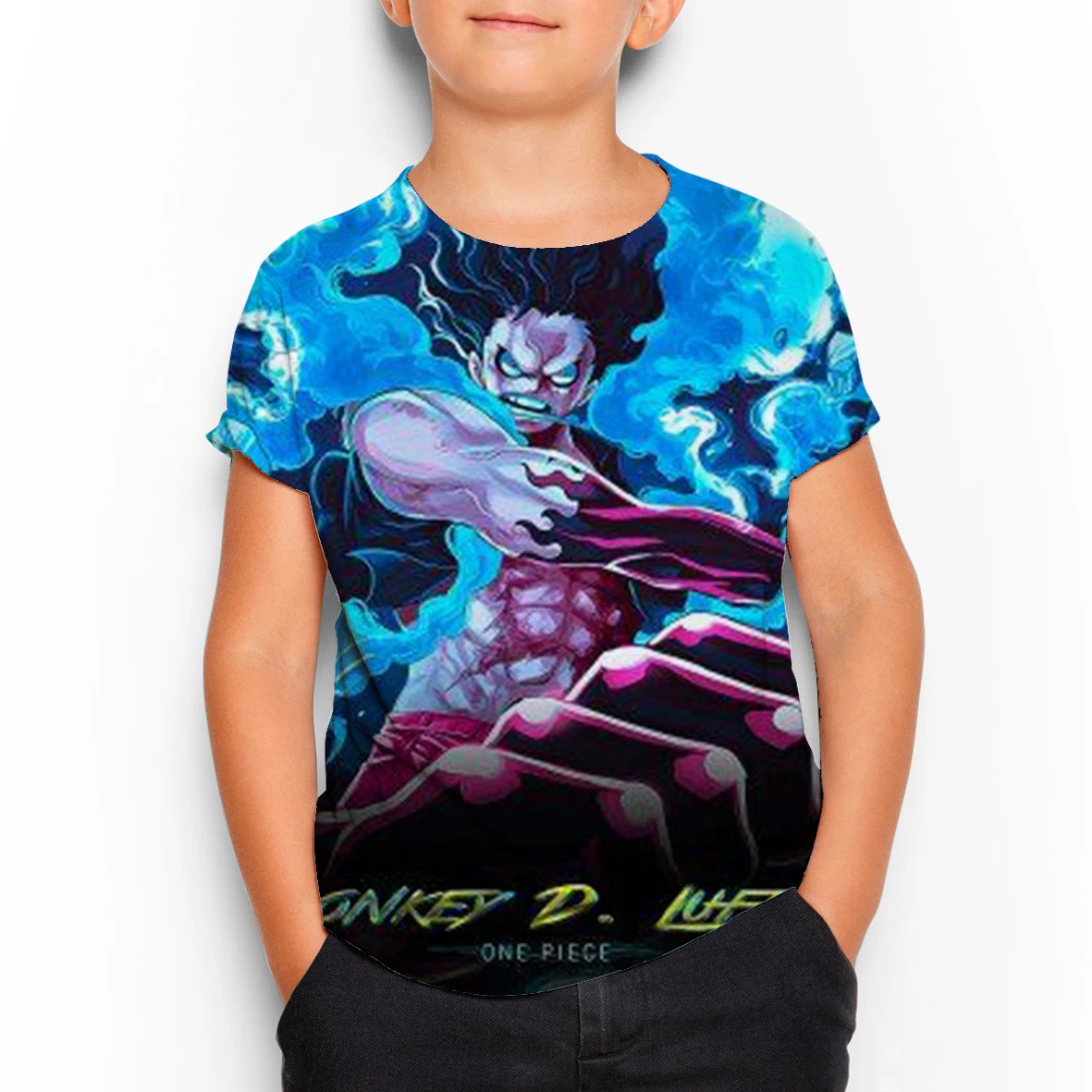 

ONE PIECE 3D T-shirt Cool Children's Clothing Anime Print Girl Boys Oversized T Shirts Short Sleeve Tops Teen Childs Summer New