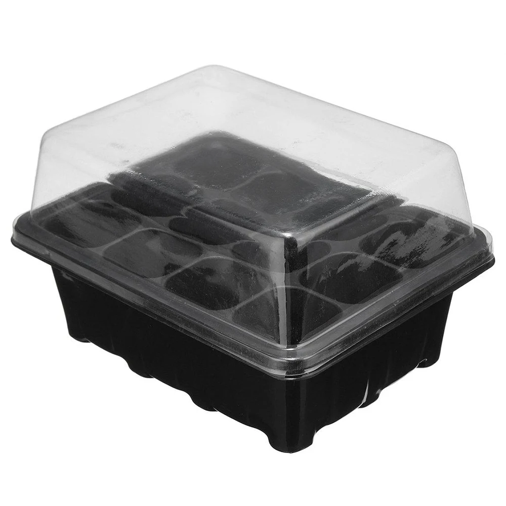 Горшки пластиковые для выращивания садовых растений поддон ящик проращивания с