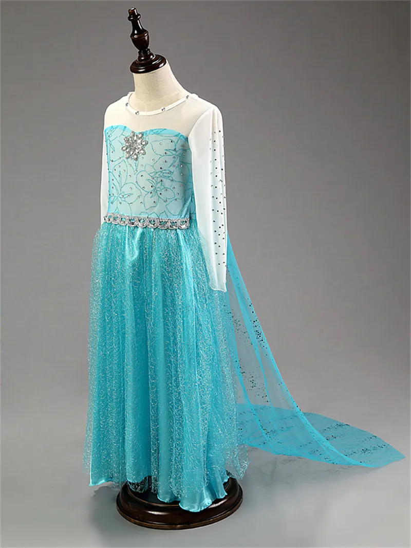 Детский костюм-пачка на Хэллоуин голубое летнее платье для девочек нарядное