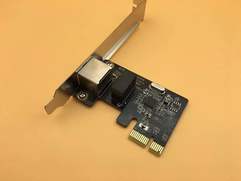 PCI-E Gigabit Ethernet Adapter 1-port RJ45 Wired 8111 Chip 10/10/1000 Mbps Desktop Network Card | Компьютеры и офис