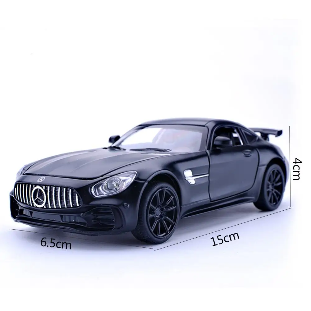 1:32 модель автомобиля игрушка для Benz AMG GTR спортивного Звук & светильник сплав