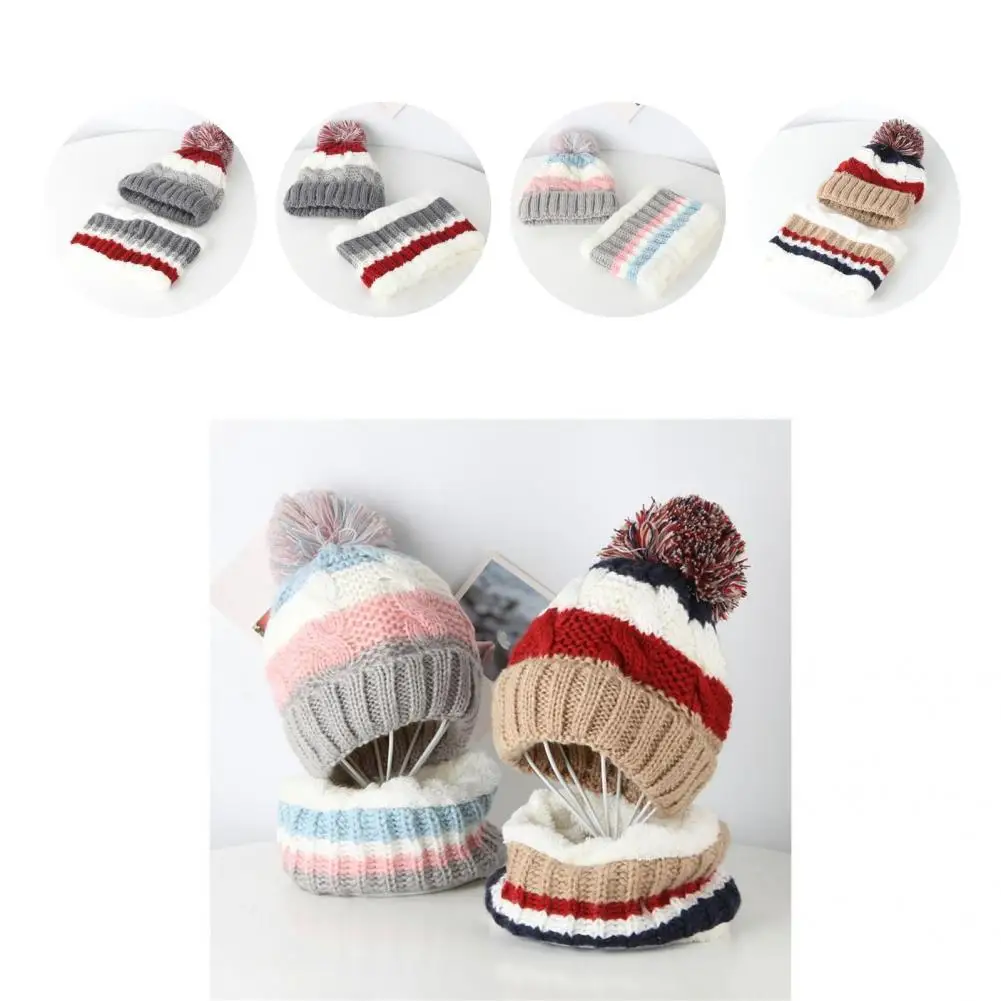 Милая эластичная осенне-зимняя детская флисовая подкладка в полоску трикотажная