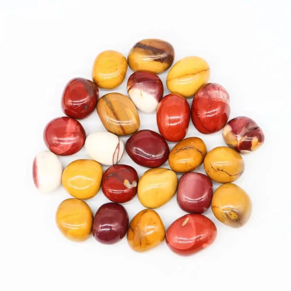 

500g Natural Mookatie Tumbles Crystal Stone 18mm-22mm for Gift Ornaments