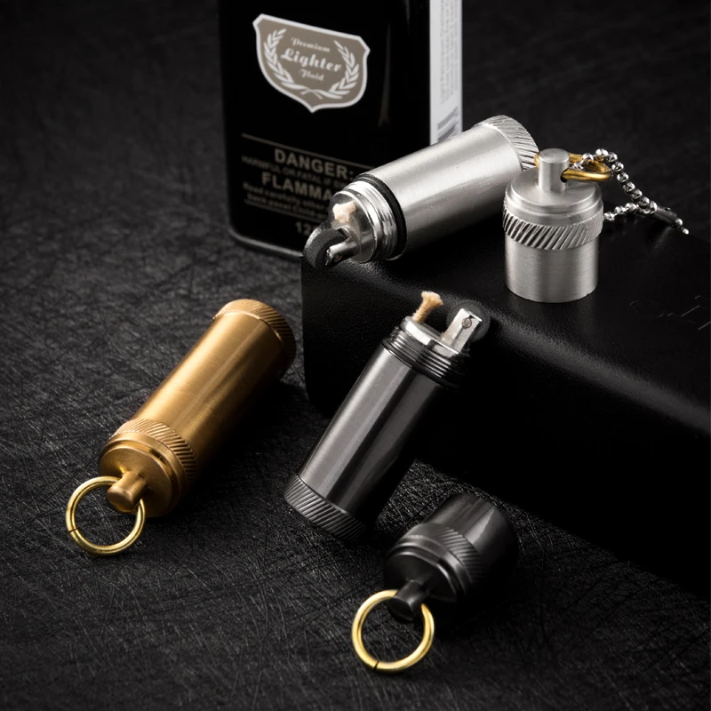 Керосиновая винтажная мини зажигалка в стиле ретро портативные Индивидуальные