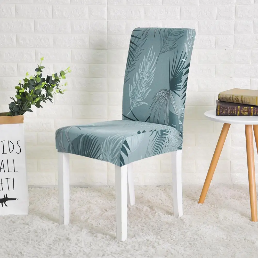 Чехол на стул с цветочным принтом универсальный размер|Чехлы стулья| |