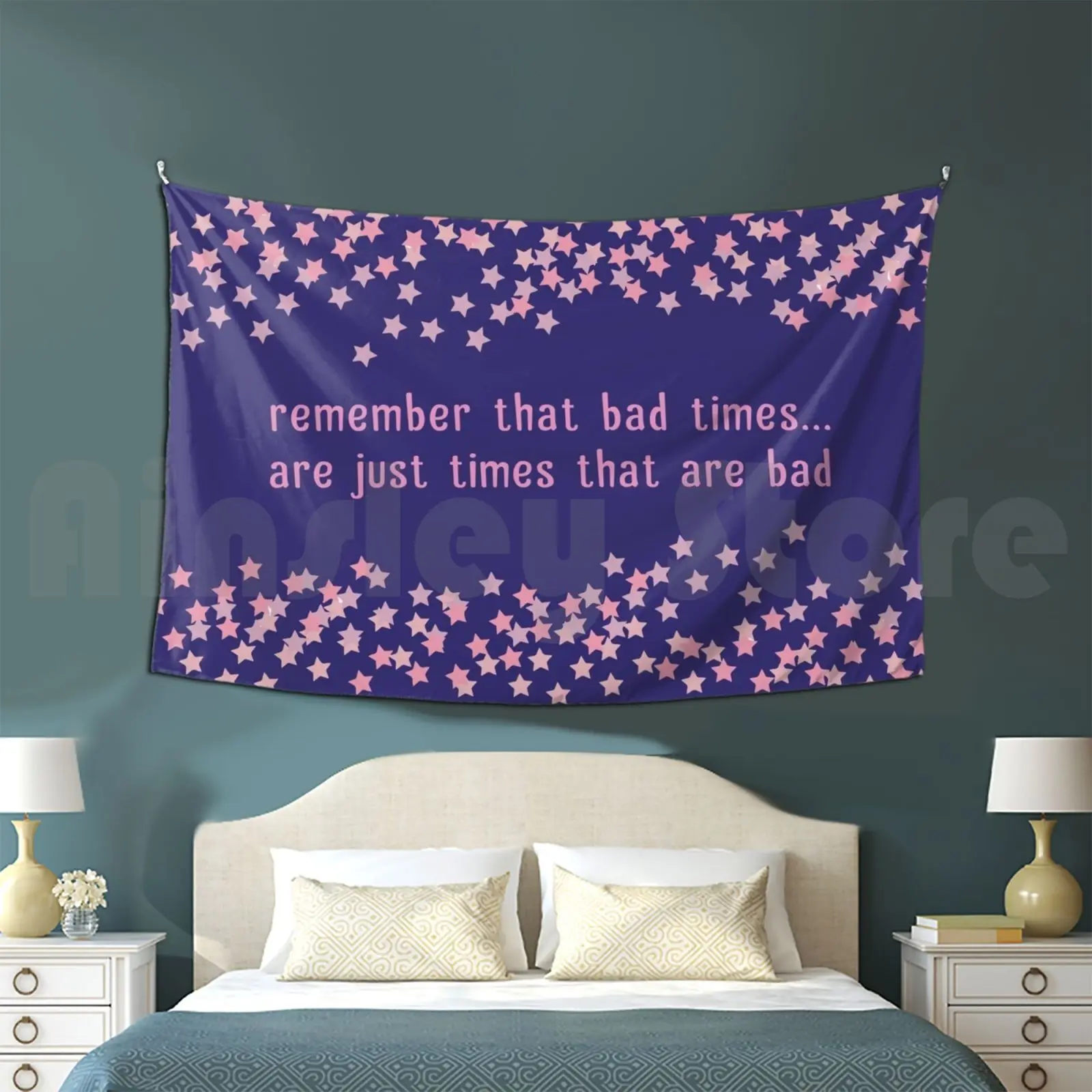 

Bad Times Are Just Times That Are Bad Tapestry Living Room Bedroom Animal Katrina Animal New