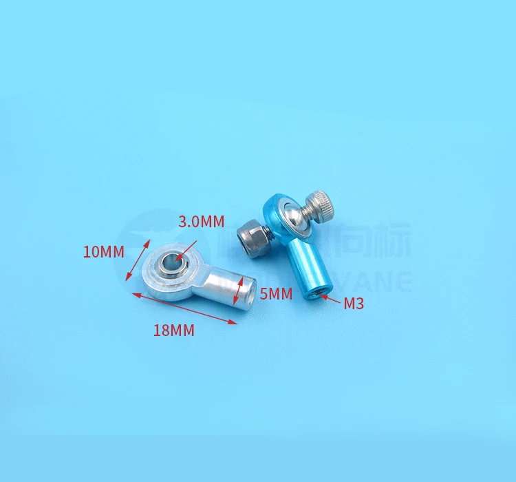 Металл M3 шаровая Головка Пряжка Универсальный 3 мм шаровой шарнир Соединительный