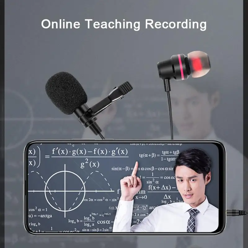 портативный мини микрофон с