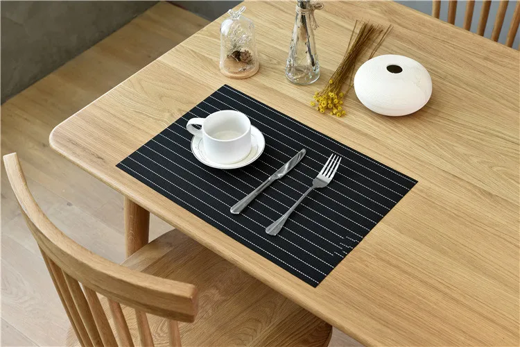 6 шт./лот новый модный обеденный стол из ПВХ столовые приборы в европейском стиле
