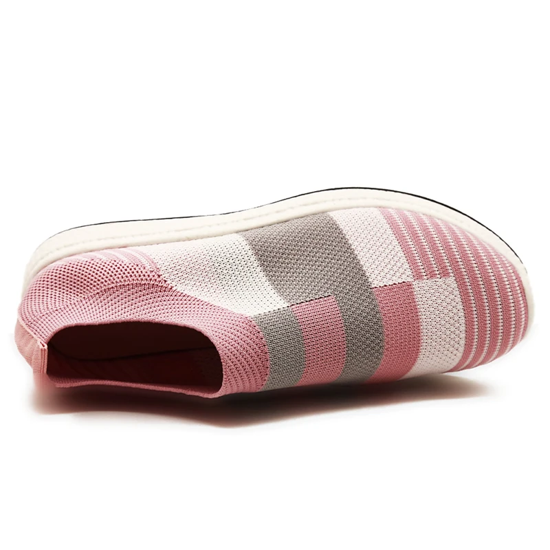 

Sneakers Women Shoes New Fashion Lightweight Knitted Casual Shoes Woman Breathable Mesh Shoes Female Footwear Tenis Feminino