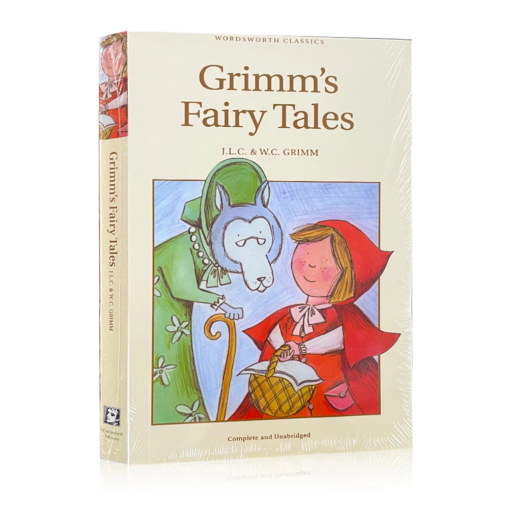 

Grimm's Fairy Tales In English Classic Story Book for Kids Children Bedtime Reading Books for Middle School Students