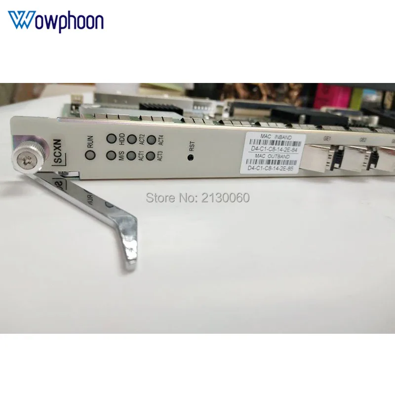 Интегрированная плата управления ZTE SCXN и uplink с 4 портами модуль sfp для OLT