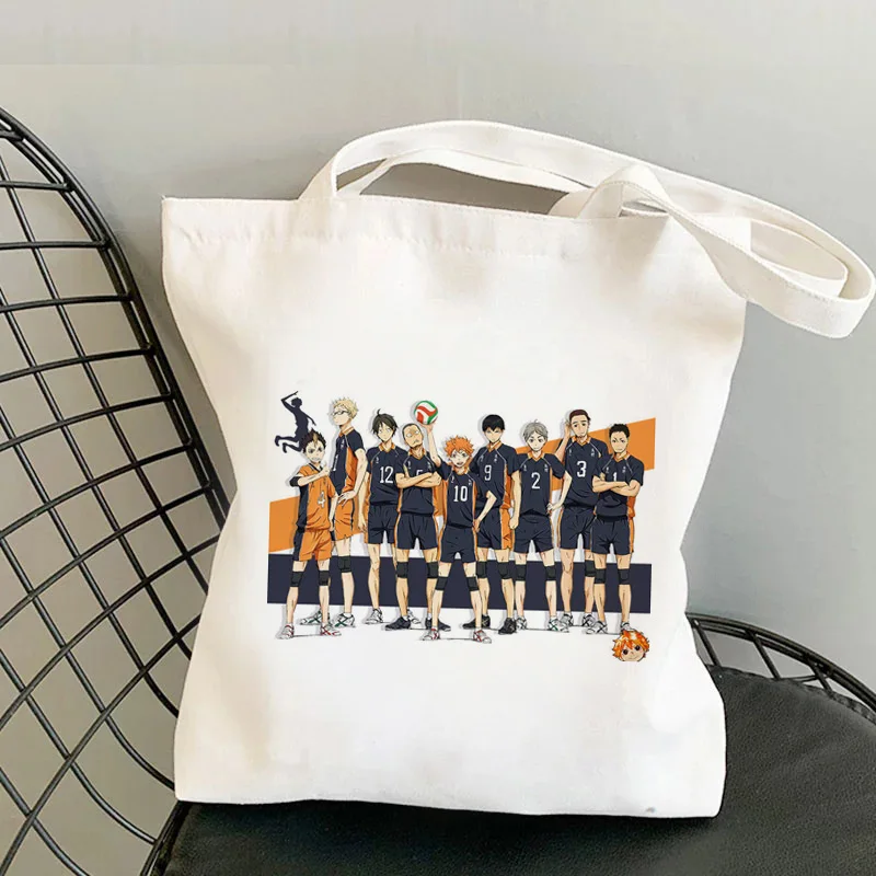 Сумка для покупок Haikyuu многоразовая сумка Сумочка продуктов | Багаж и сумки