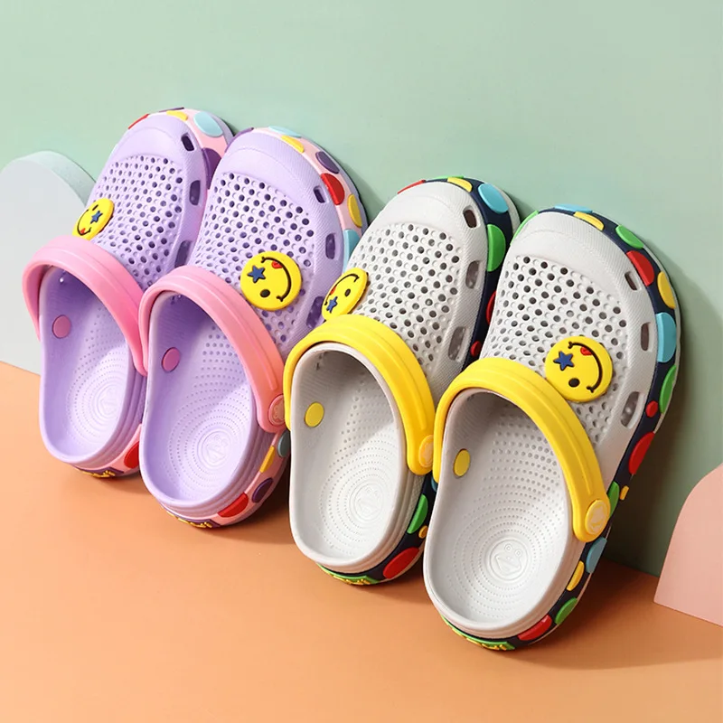 

New Fashion Children Garden Shoes Cartoon Sandal Summer Slippers High Quality Kids Garden Baby Sandals Baby Girl Shoes