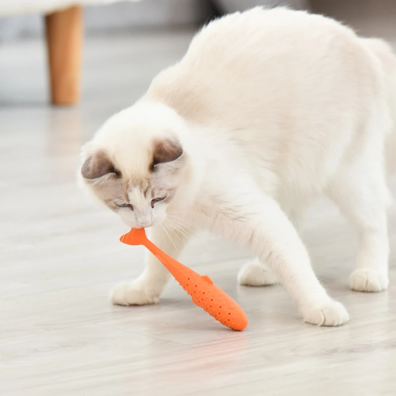 

Cats Toothbrush Pet Molar Stick Silicone Teeth Cleaning Toy for Pets Toothbrush Toy LBShipping