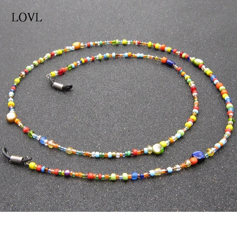 

Colorful Beads Personalized Exaggerated Fashion Glasses Cord Strap Rope Hyperbole Col Eyeglasses Accessories Eyewear HolderChain