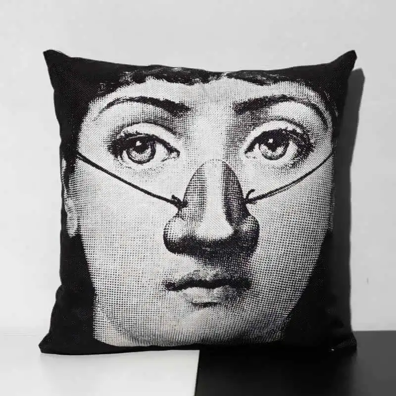 Льна Fornaseti льняная Подушка Чехол Funda Almohada любовь наволочки пледы Yastik килифи один постельные принадлежности Zara* женские домашние Гринч