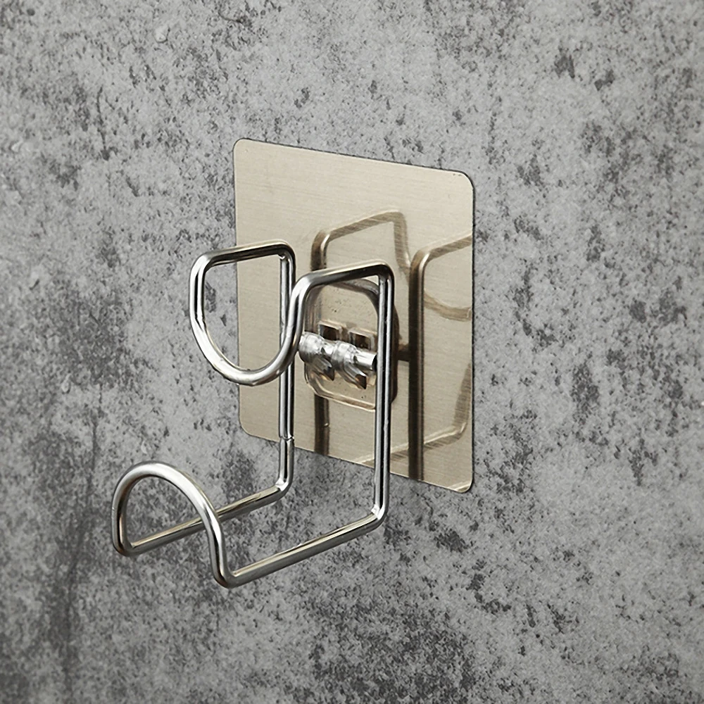 

1Pcs Self-Adhesive Washbasin Hook Storage Rack Stainless Steel Saving Space Wall-Mounted Bathroom Kitchen Basin Hooks