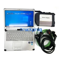ready to use for benz mb star c4 multiplexer sd connect c4 mb sd c4 xentry das wis epc truck diagnostic toolcf c2 laptop