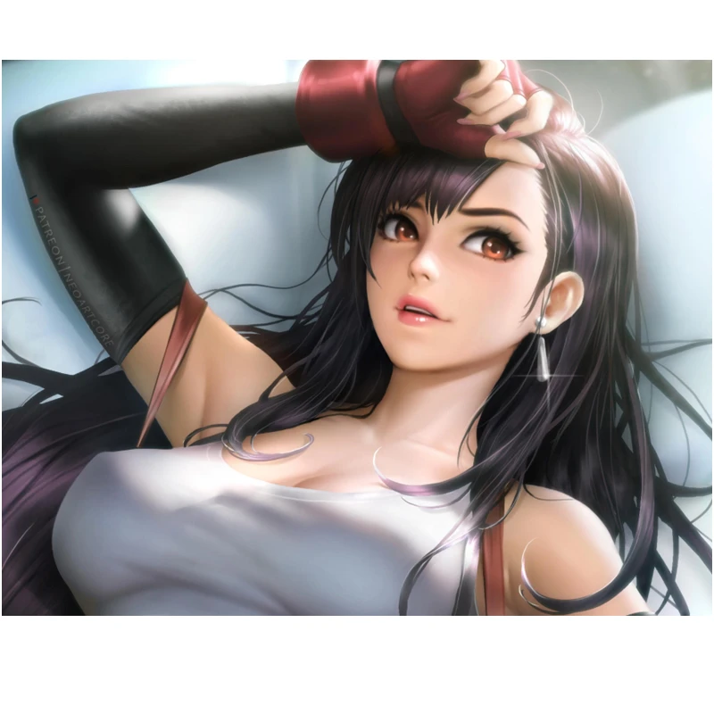 RuleMylife сексуальная горячая игра аниме девушка Tifa Автомобильная наклейка съемная