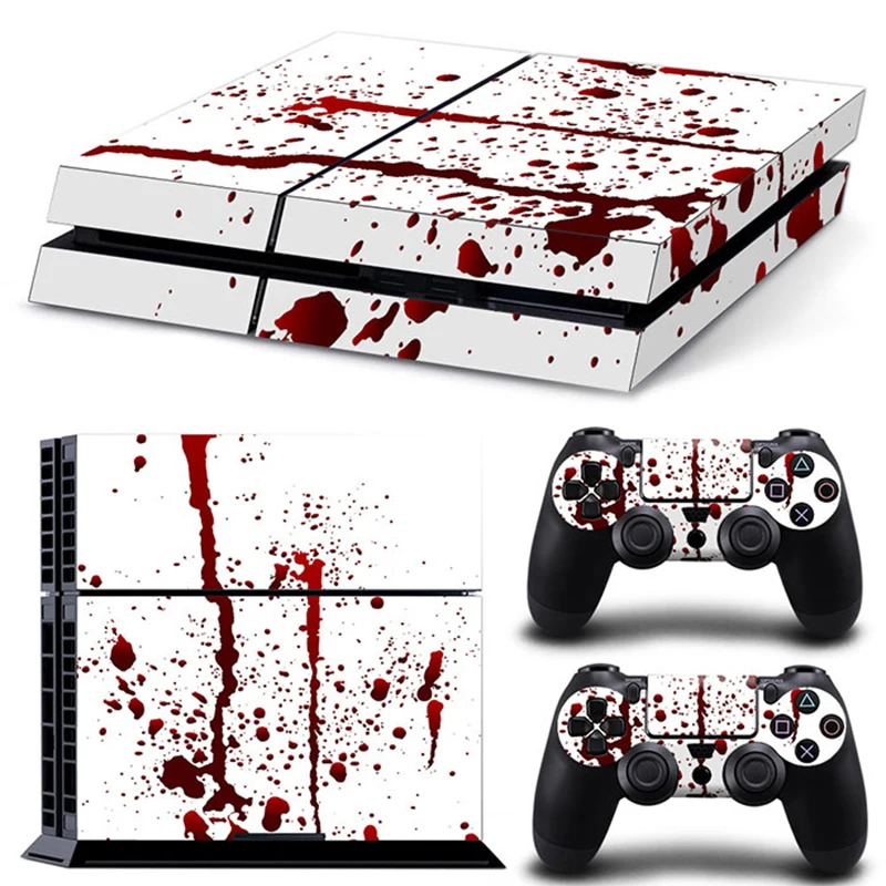 Камуфляжные игровые наклейки для PS4 наклейки консоли кожи PS4 контроллер скины чехол для playstadi4 игровые аксессуары - Цвет: 8