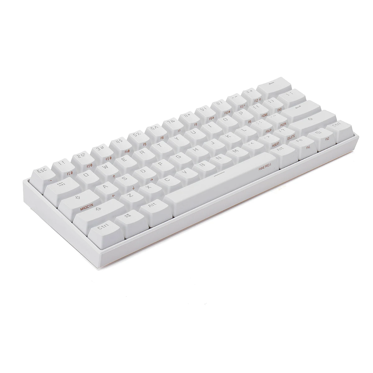 Беспроводная клавиатура ANNE Pro2 мини 60% Портативная bluetooth механическая с красным
